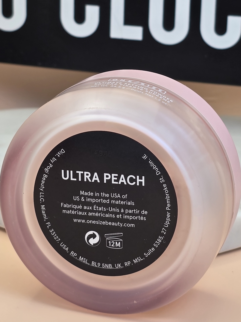 ONE/SIZE Ultimate Setting Powder - Pink Compact - Picture 2 of 3